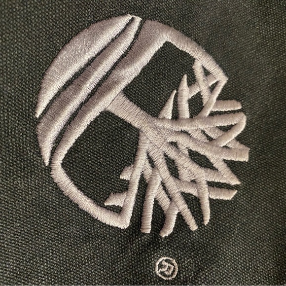 Timberland canvas sling bag drawstring with Velcro pocket - Picture 7 of 8